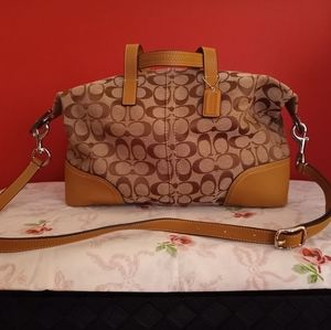 Coach Hadley Brown Signature Satchel